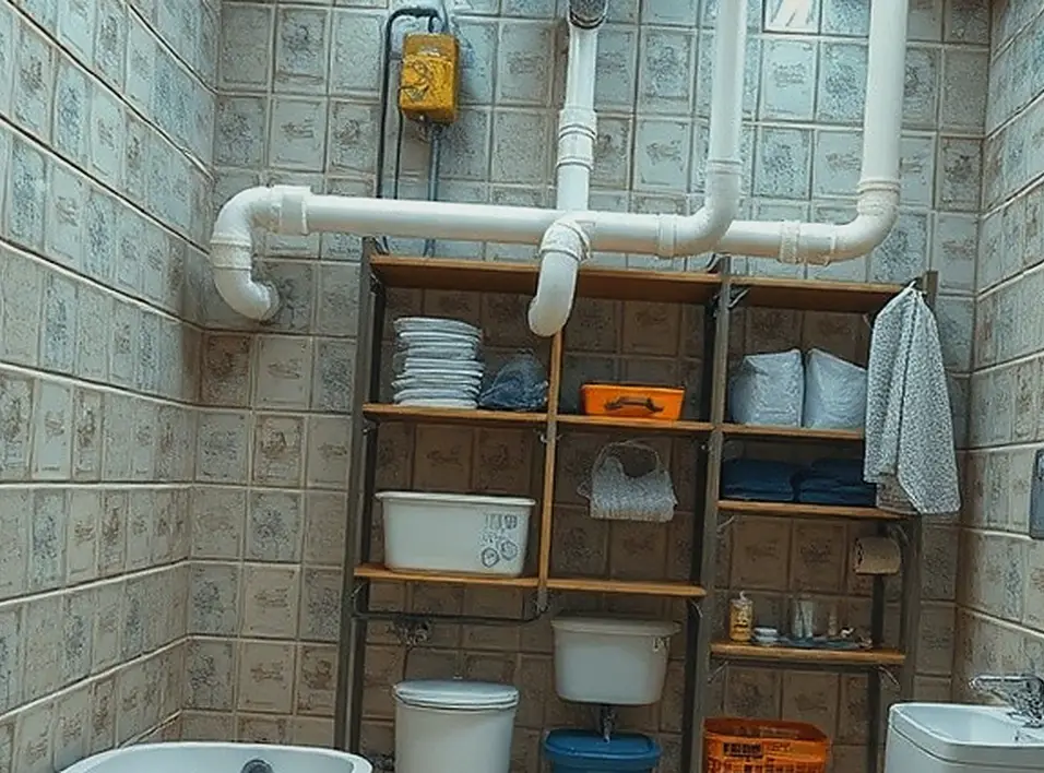 만수동 배관막힘 기록 사진 2